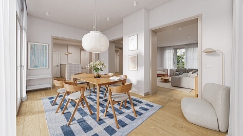 Capital City of Prague, Záběhlice - Prague 10 | Sale, Apartment Four-bedroom (5+1), 192 m²